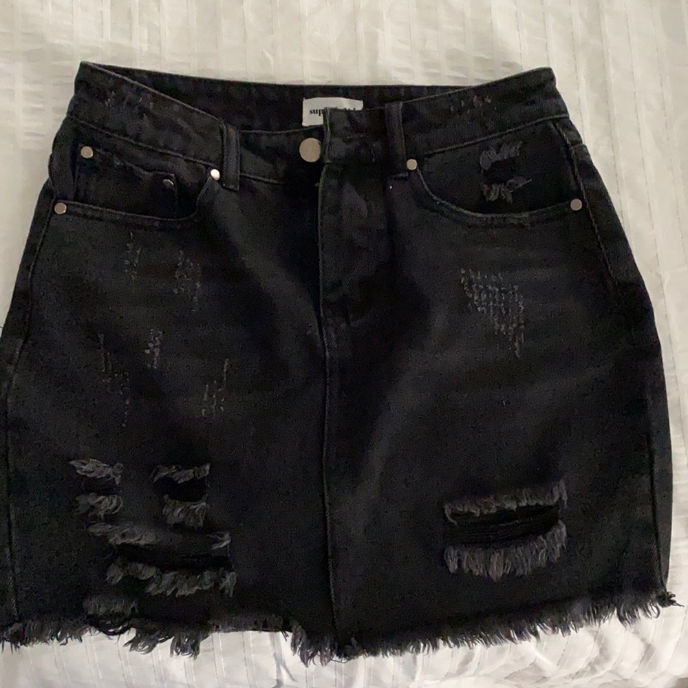 Superdown black skirt